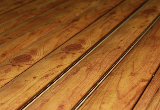 Laminate wood panels.